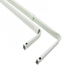 CORTINERO DOBLE ROD 18-28 PULGADAS GRABER. - Envío Gratuito