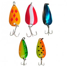 KIT CEBO DE PESCA CUCHARA SUPER SPOON SOUTH BEND. - Envío Gratuito