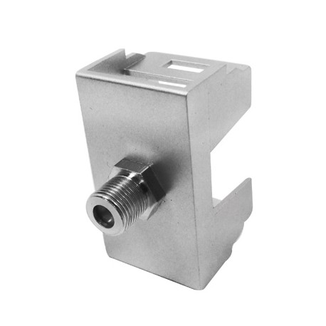 MODULO COXIAL MODULAR UHF LEVITON. - Envío Gratuito