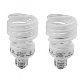 FOCO AHORRADOR ESPIRAL LUZ DE DIA 23 WATTS 2 PK WESTINHOUSE - Envío Gratuito