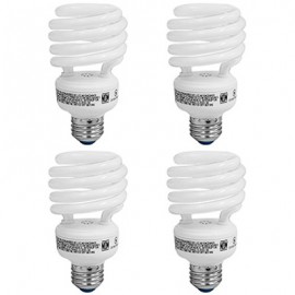 FOCO AHORRADOR ESPIRAL LUZ CALIDA DE 26 WATTS 4 PK WESTINGHOUSE - Envío Gratuito